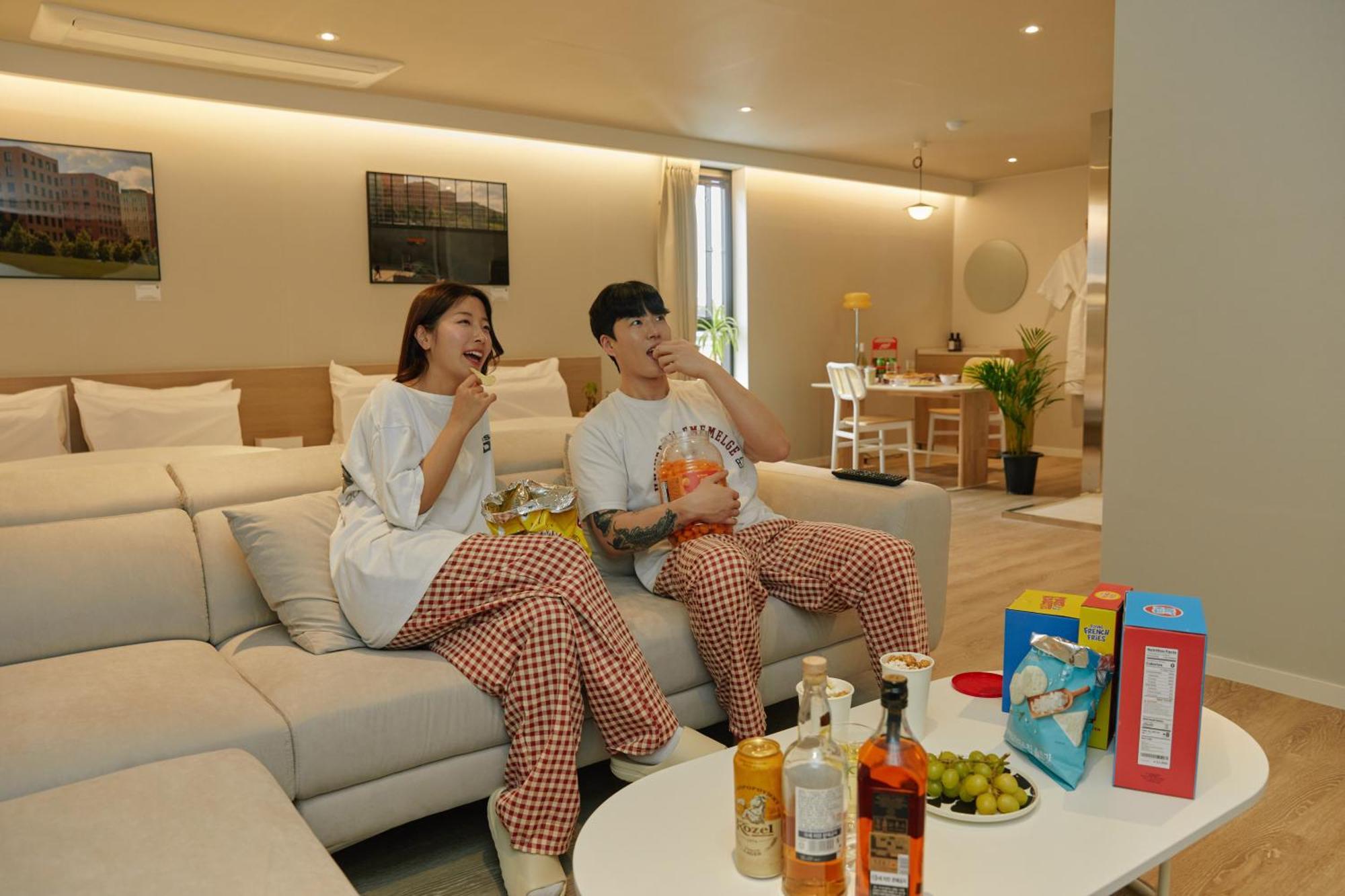 Aank Hotel Incheon Songdo Екстериор снимка