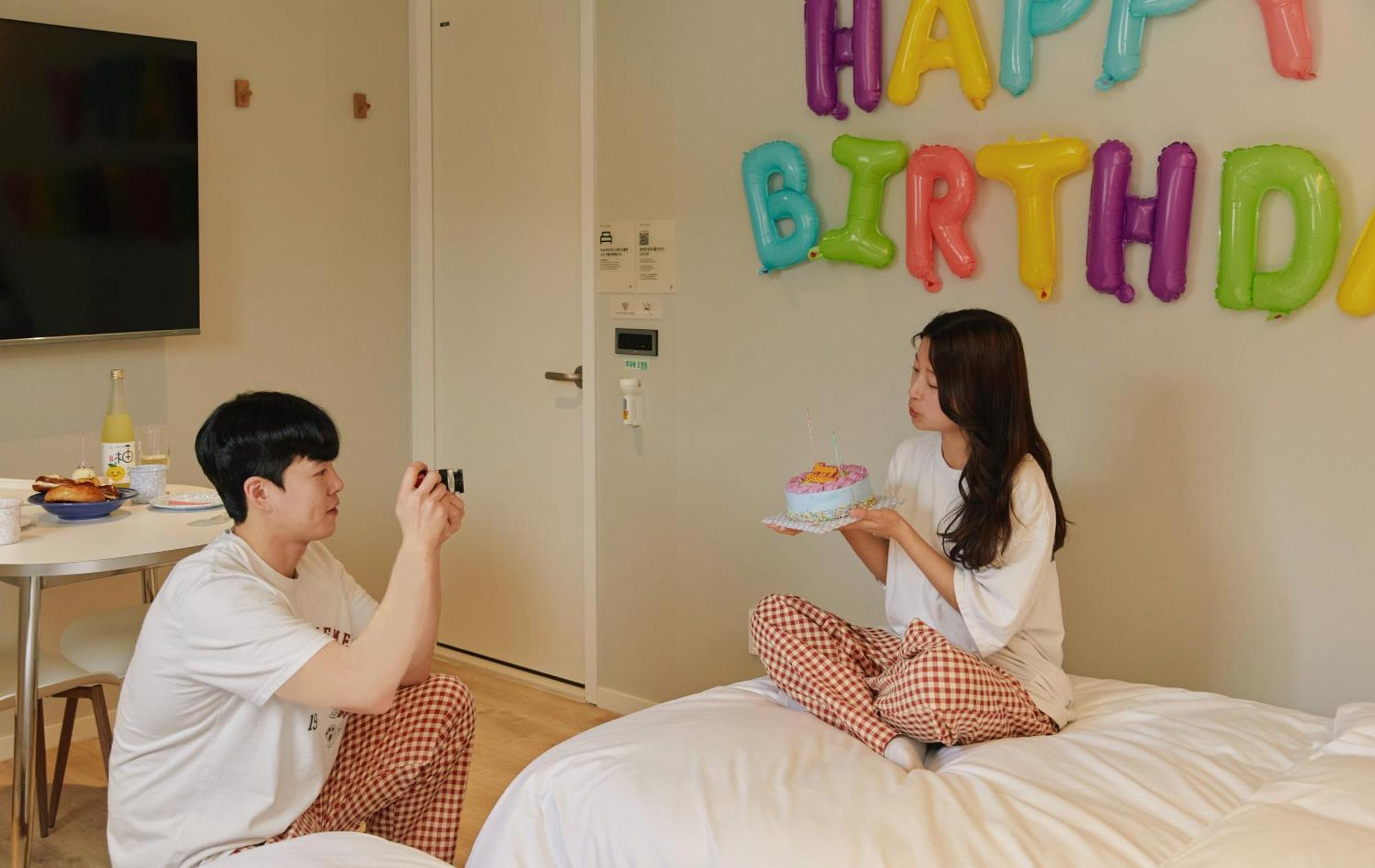 Aank Hotel Incheon Songdo Екстериор снимка